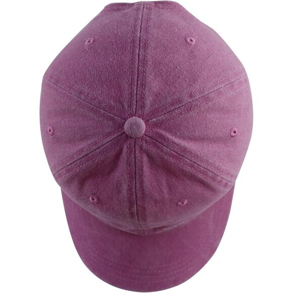 Women's Boy Mama Pink Embroidered Adjustable Buckle Closure Cotton Baseball Cap - Picture 5 of 6